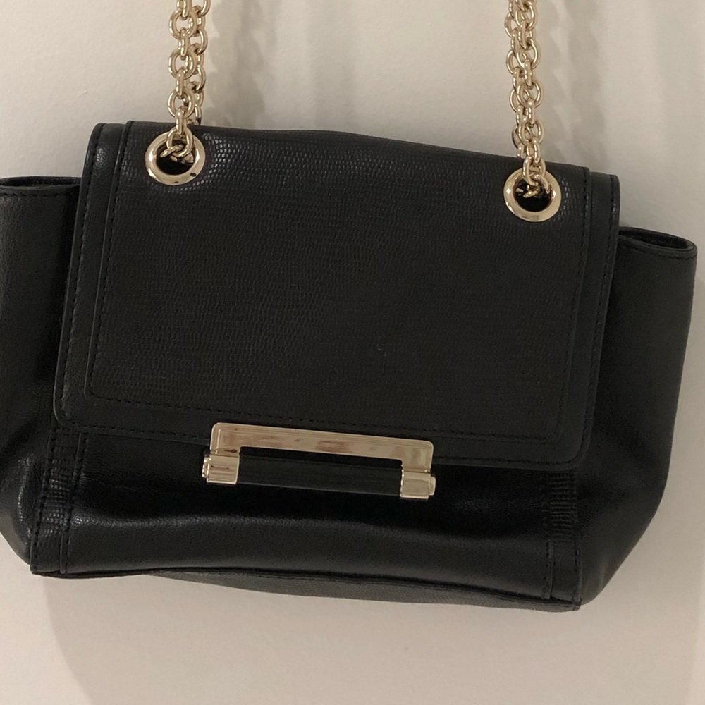 DVF black shoulder bag